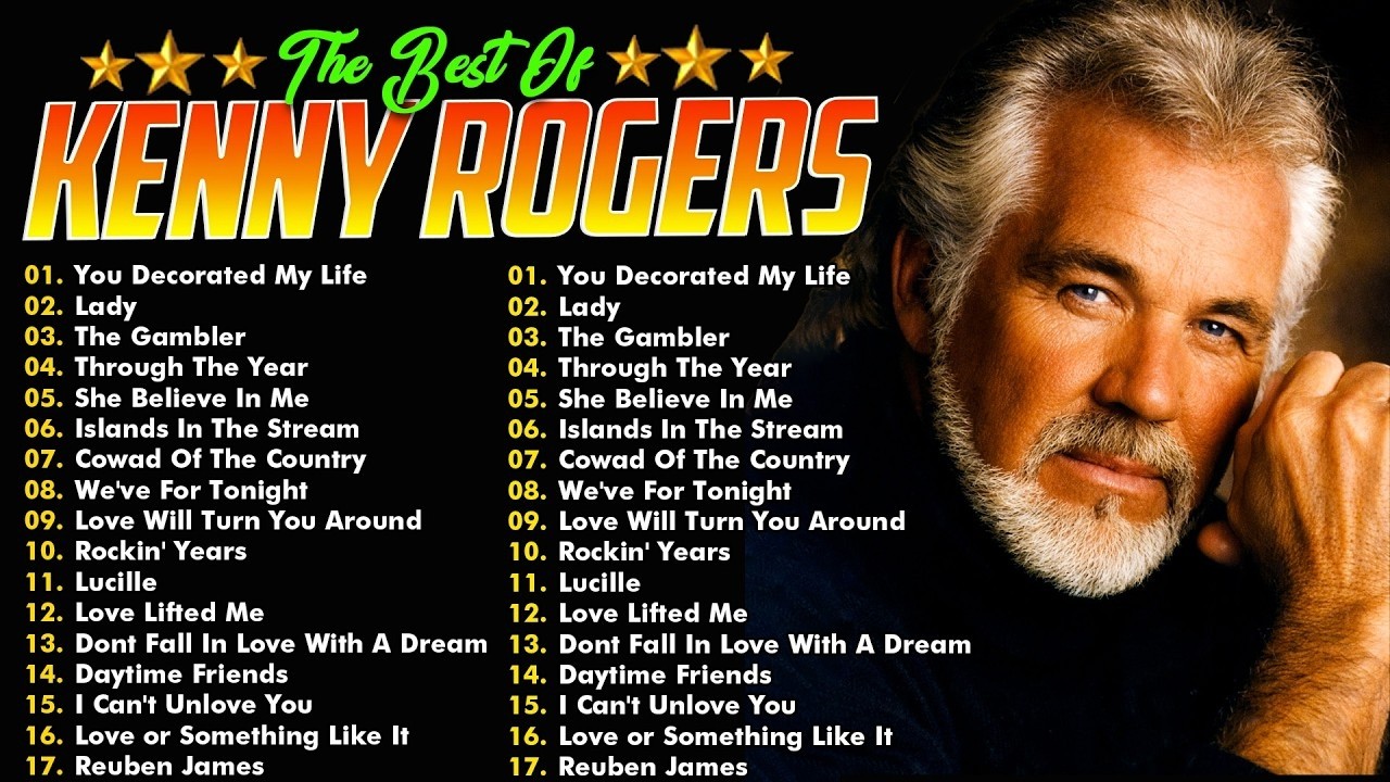 Through The Years 🌾 Kenny Rogers Greatest Hits | Timeless Classic Country Songs Collection
