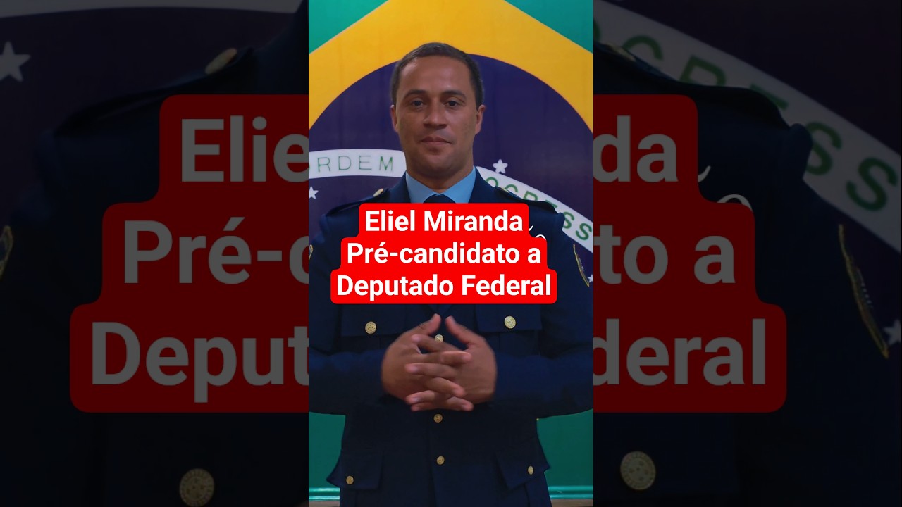 Eliel Miranda - Pr&eacute;-candidato a Deputado Federal!Mais um vez por n&oacute;s! Para termos voz e vez!