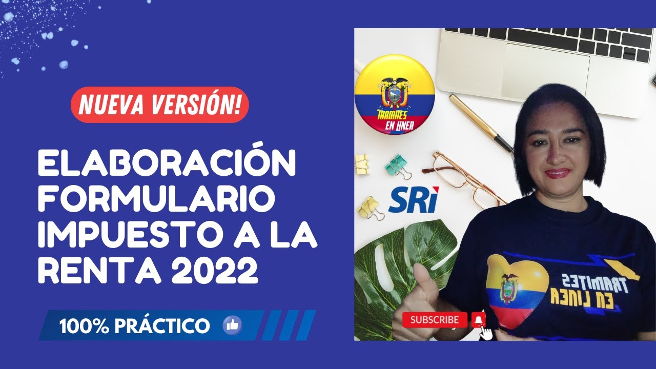 Formulario de IMPUESTO A LA RENTA INGRESOS BAJO RDEP 2023 (el proceso es igual al 2022)
