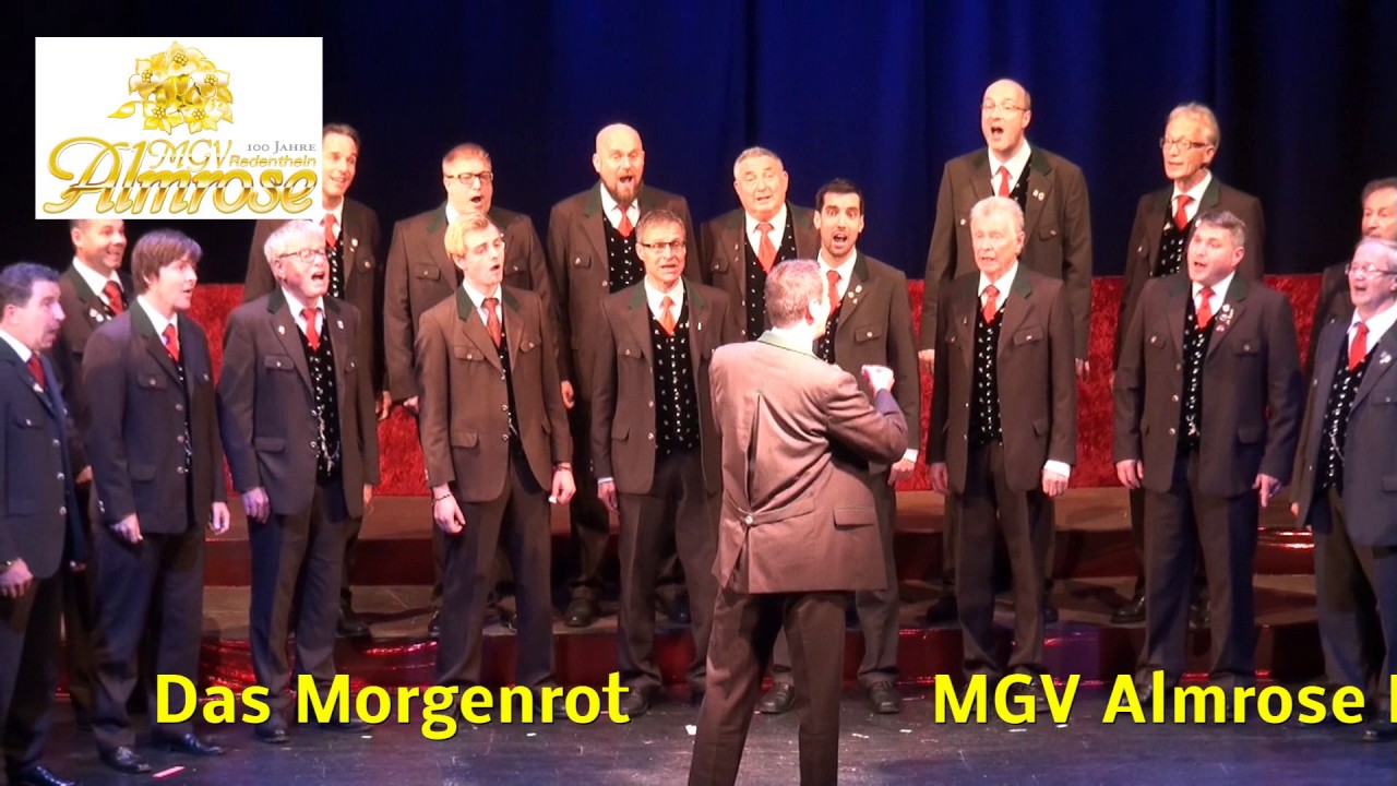 Das Morgenrot (Live) - MGV Almrose Radenthein - Canta al mar 2016