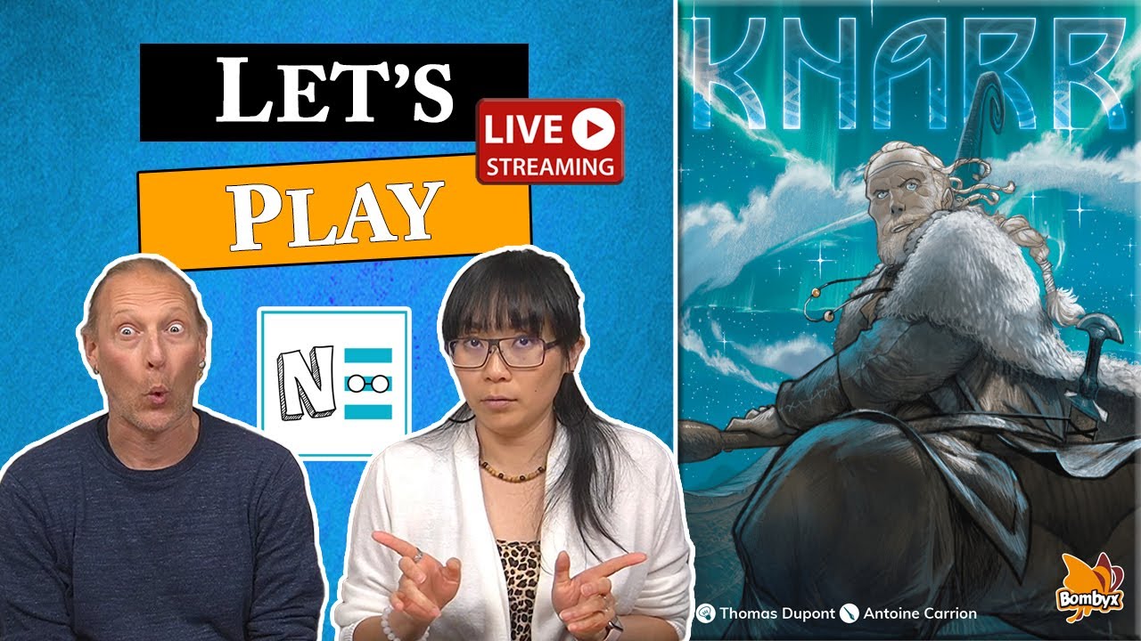 Let's Play KNARR-  How to Play - Live Board Game Playthrough & Review e152