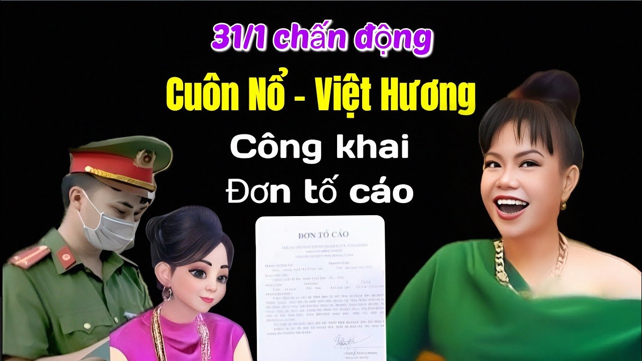 Chấn động... Bành Thị Nô công khai nội đúng đơn tố cáo nghệ sĩ Việt Hương