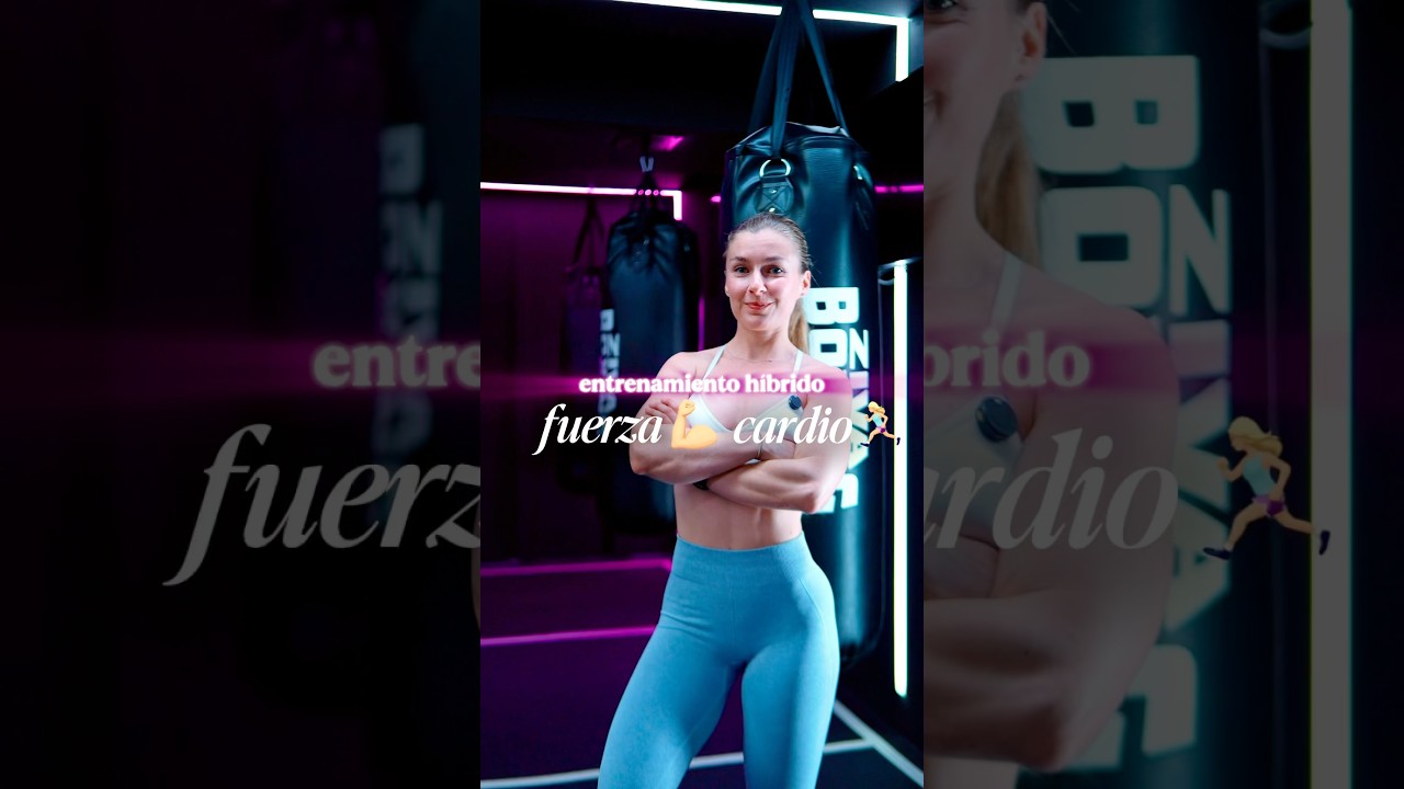 Haz esta rutina de entrenamiento h&iacute;brido para trabajar fuerza y cardio 🔥💪🏼 #ejercicio