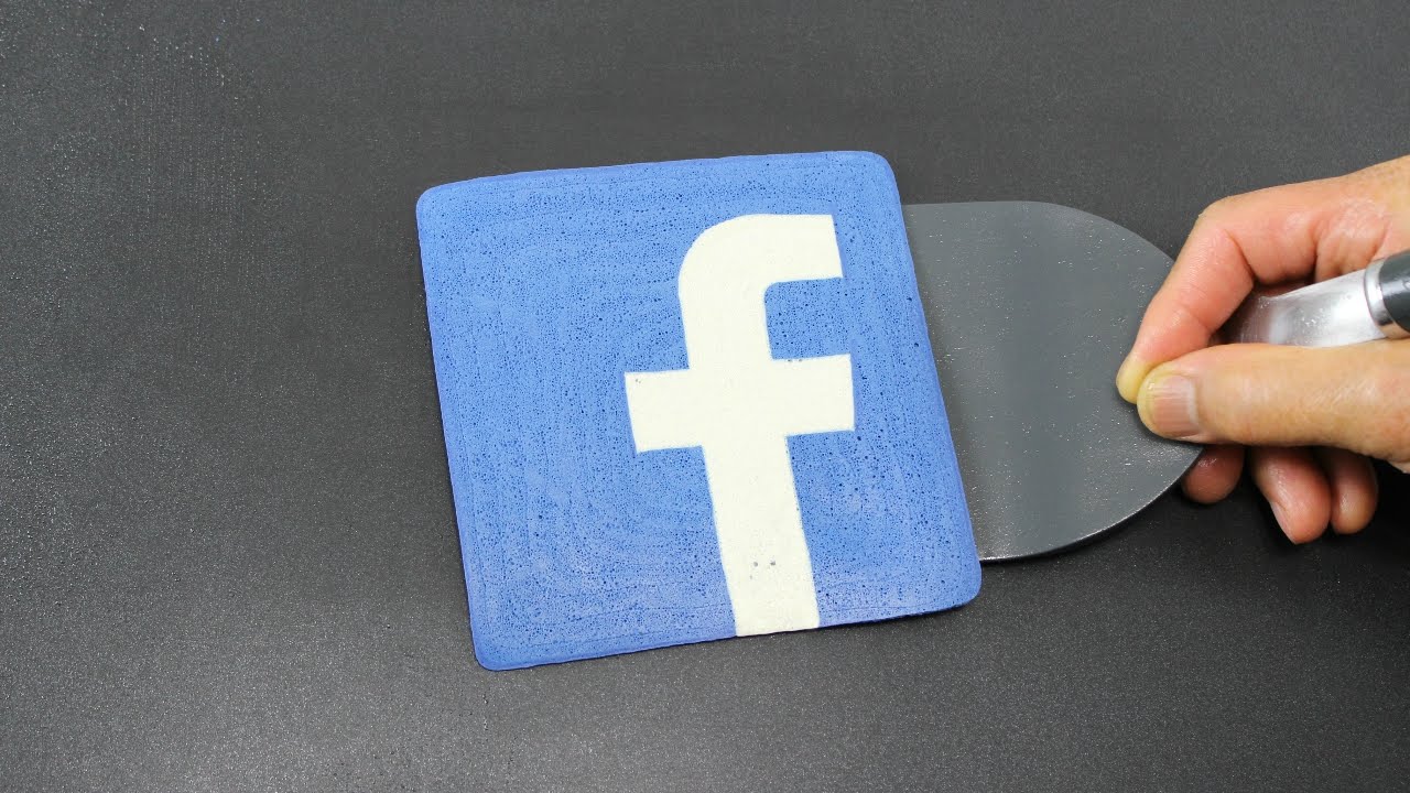 Pancake Art - Facebook Logo (Social Media) by Tiger Tomato