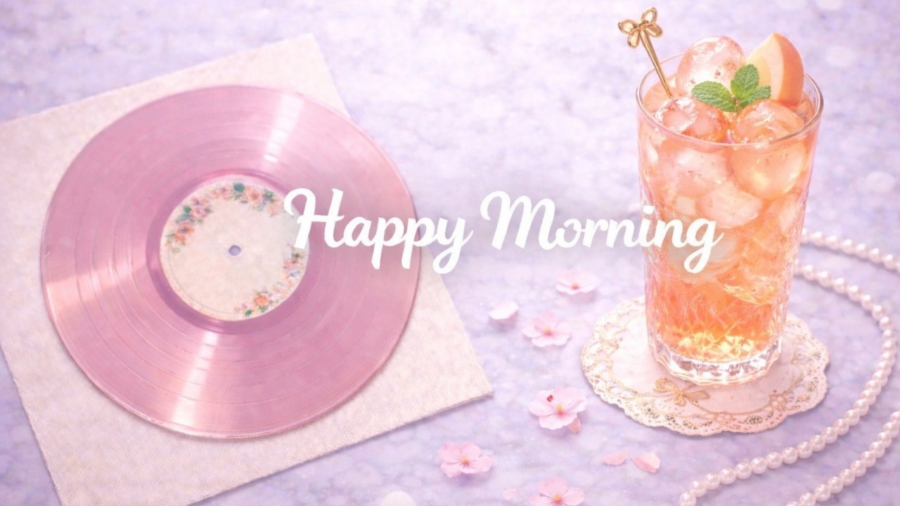 【playlist】静かな余韻に包まれる朝に🍑｜やさしくポップなMorning BGM｜作業用・朝の支度に