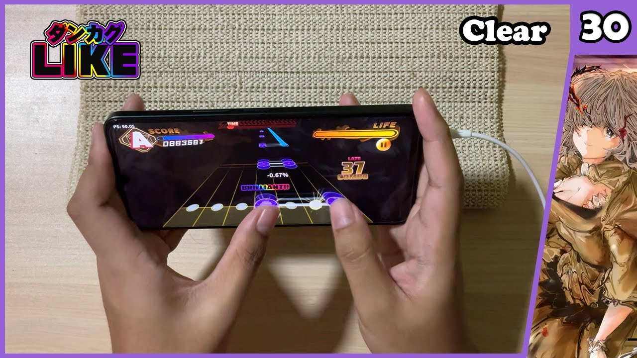 The Everlasting Rain ~ Clear (Thumb Play) 【LUNATIC 30】【DankagLike / ダンカグライク】