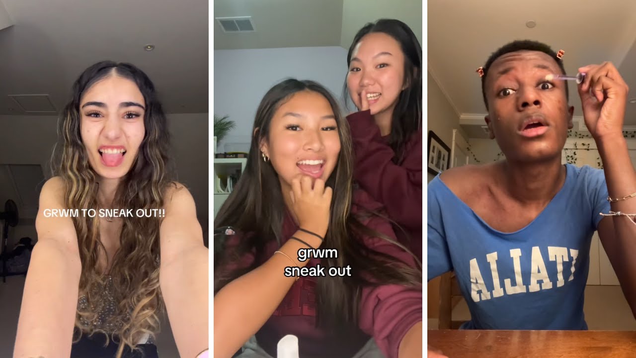 GRWM to Sneak Out - Get Ready With Me | TikTok Compilation