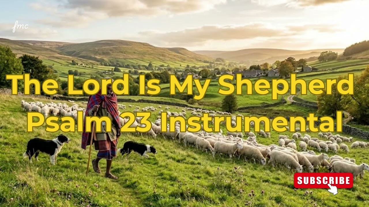 The Lord Is My Shepherd  |  Psalm 23 Instrumental | 1 Hour Peaceful Worship & Prayer Music