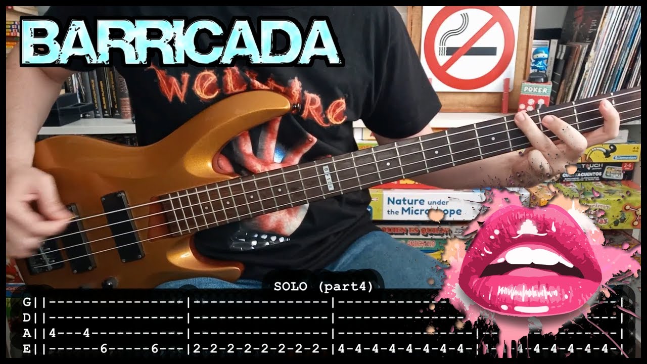 BARRICADA - Deja que esto no acabe nunca (BASS TABS) [lyrics + PDF]