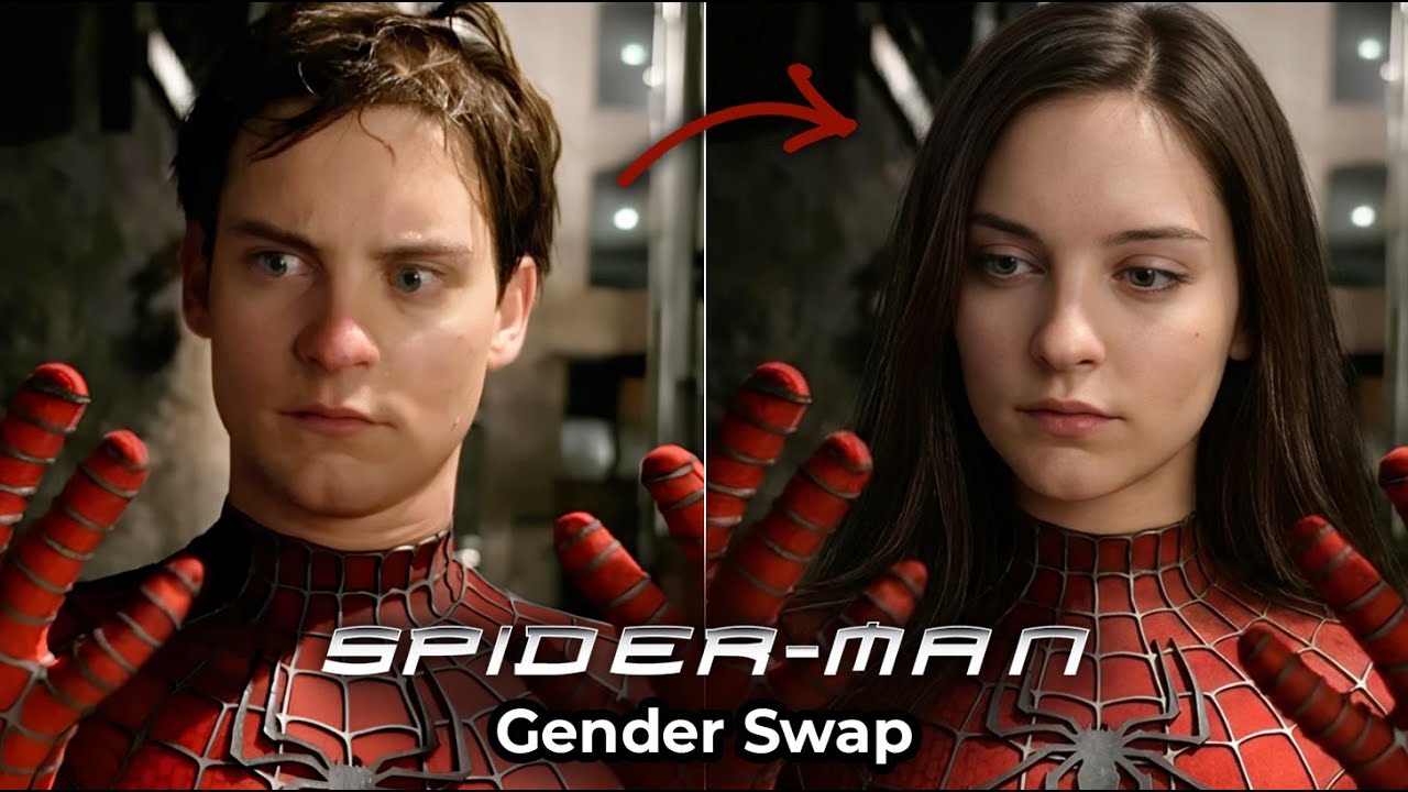 What if Spider-Man Swapped Genders? | Amazing AI Transformation