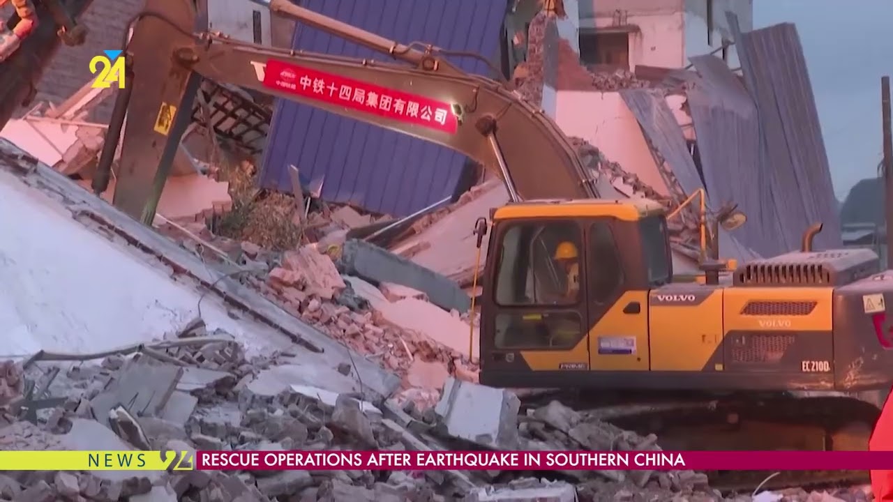 Rescue Operations After Earthquake In Southern China