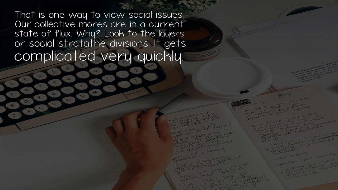 What Is The Basic To Write A Novel Connected To Social Issues?