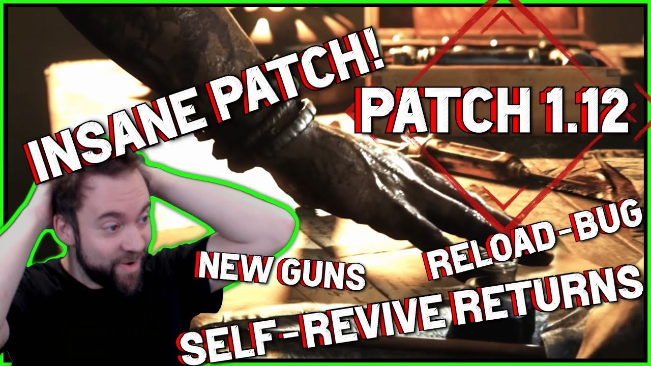 1.12 PATCH: HUGE SOLO BUFFS, NEW GUNS, RELOAD BUG AND LEFT SIDE PEEK FIXED?! (and MUCH more!)