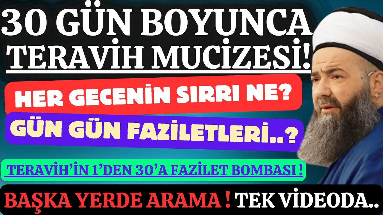 Teravih Namazı Mucizesi! Hangi Gece Ne Sevap Kazandırıyor? (Faziletleri Açıklandı!) 🕌🎁