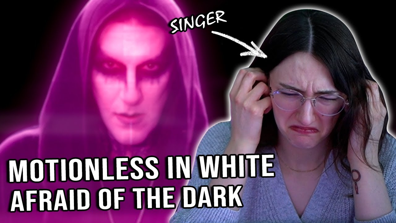 SO CATHARTIC! | Motionless In White - Afraid of the Dark | Singer Reacts |