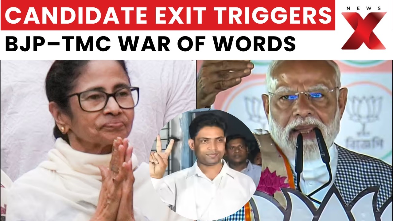 Falta Repolling: BJP Attacks TMC After Jahangir Khan Withdraws from Falta Repoll Race | NewsX