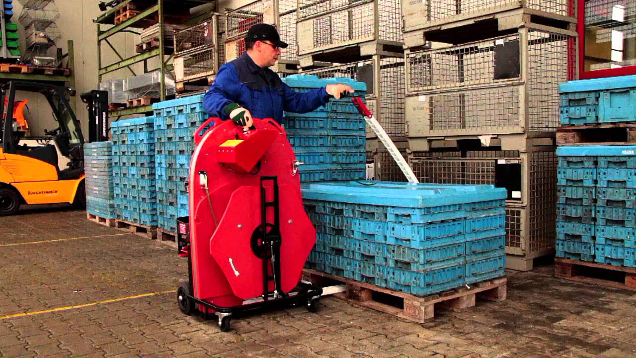 725E Semi-Automatic Pallet Strapping System