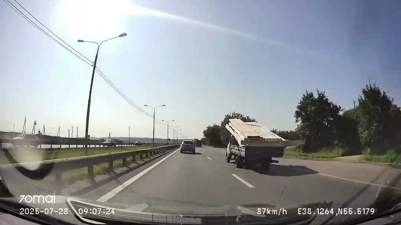 Driving in Moscow agglomeration: Москва (Текстильщики) - Красная Пойма - Дединово 28/07/2025 (4x)