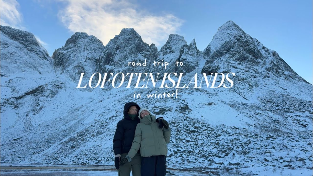 Lofoten Islands road trip in winter! House hunting, hikes, snow and a bit of chaos! 