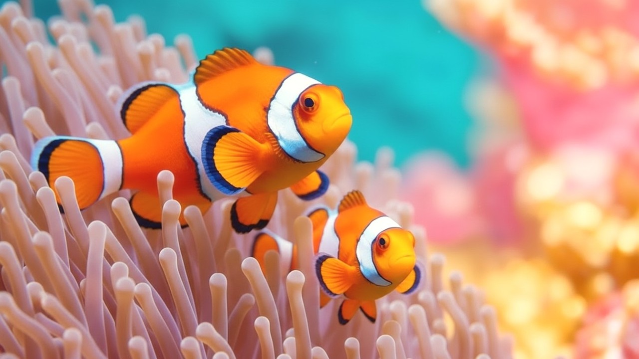 The Best 4K Aquarium 🐠 Explore the Stunning World of Sea Jellyfish and Beautiful Coral Reef Fish.#96