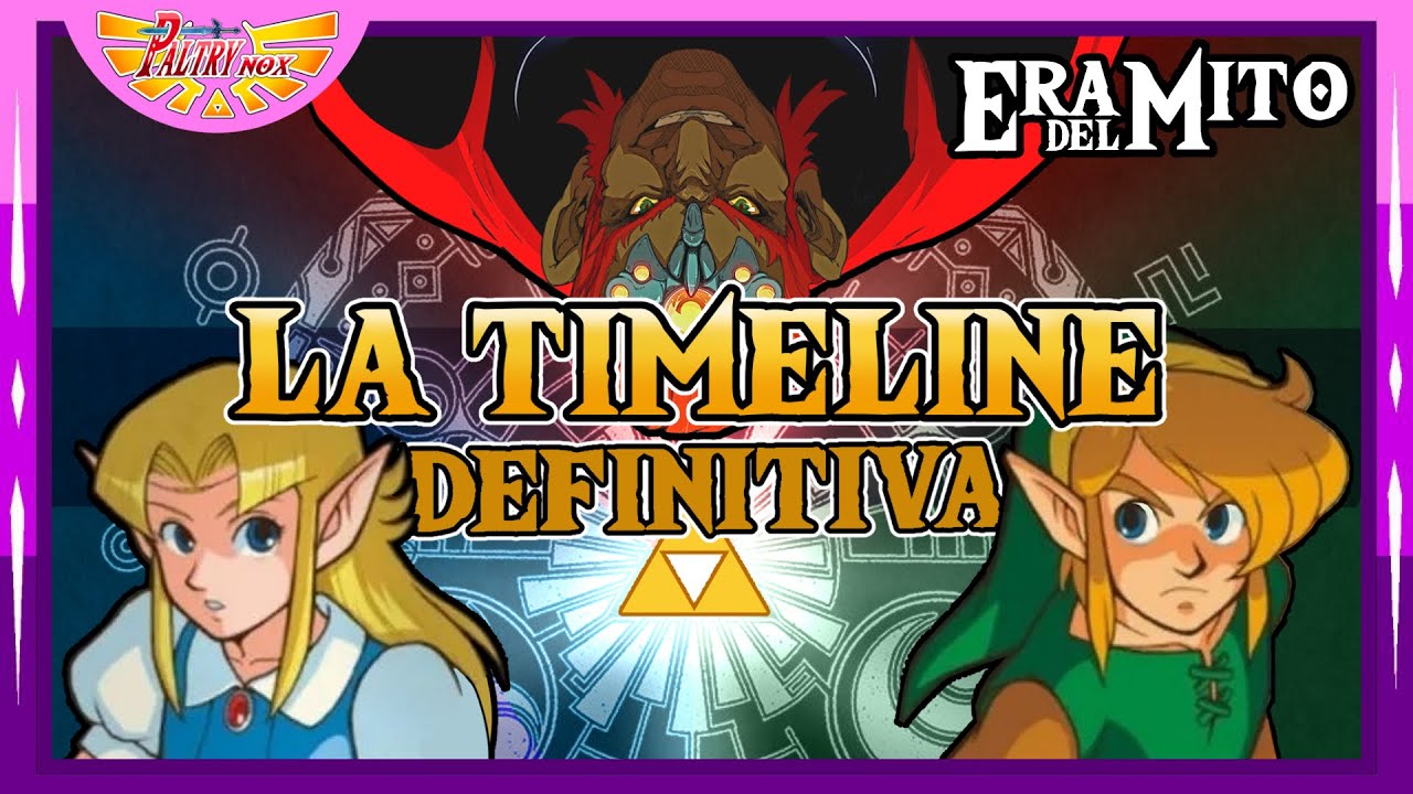 🌟 TIMELINE DEFINITIVA di THE LEGEND OF ZELDA - Era Del Mito