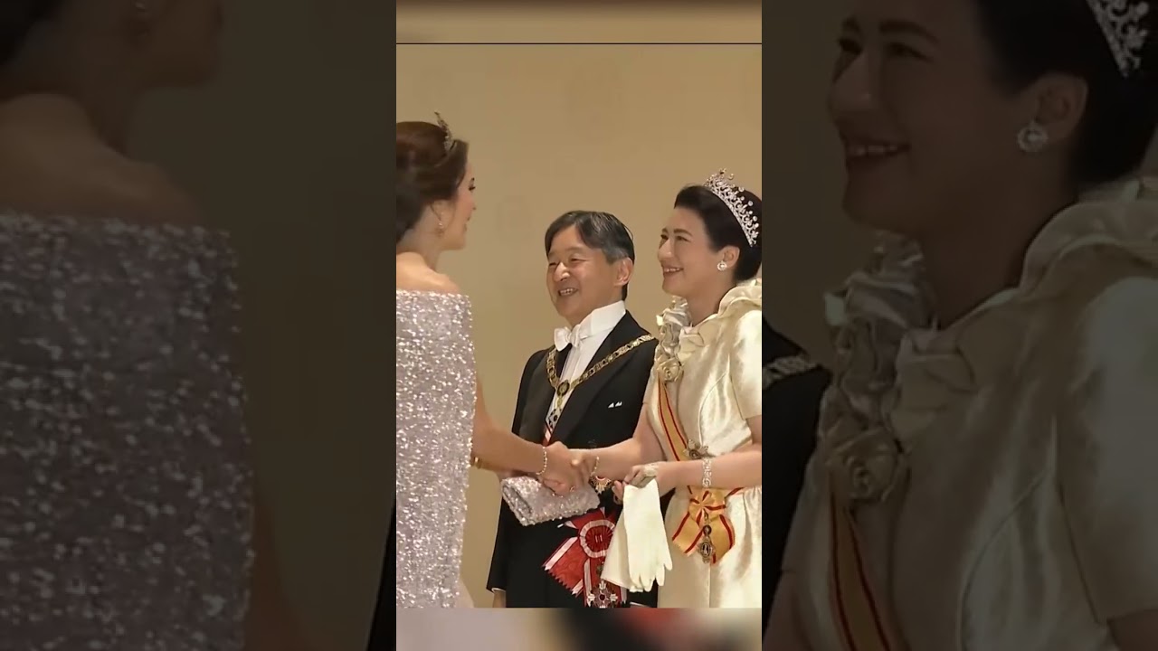 丹麥瑪麗王儲妃儀容儀態滿分，主動給雅子皇後行屈膝禮