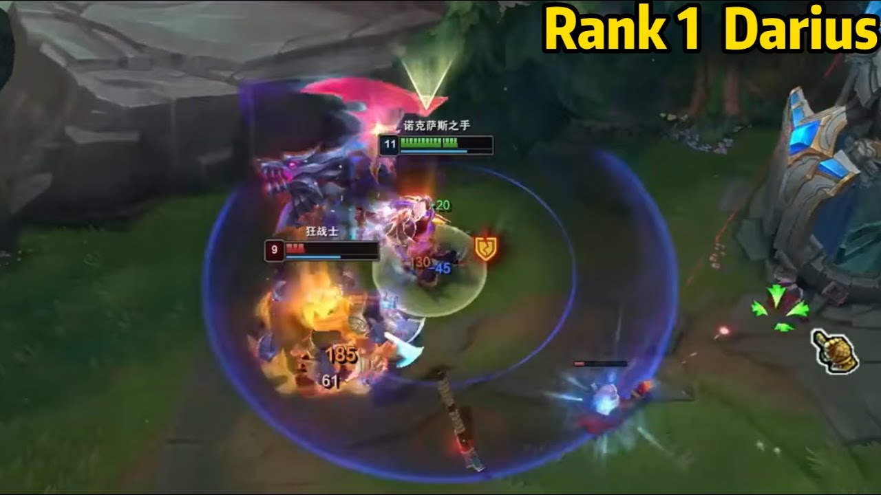 Rank 1 Darius: His Darius is a Real MONSTER!