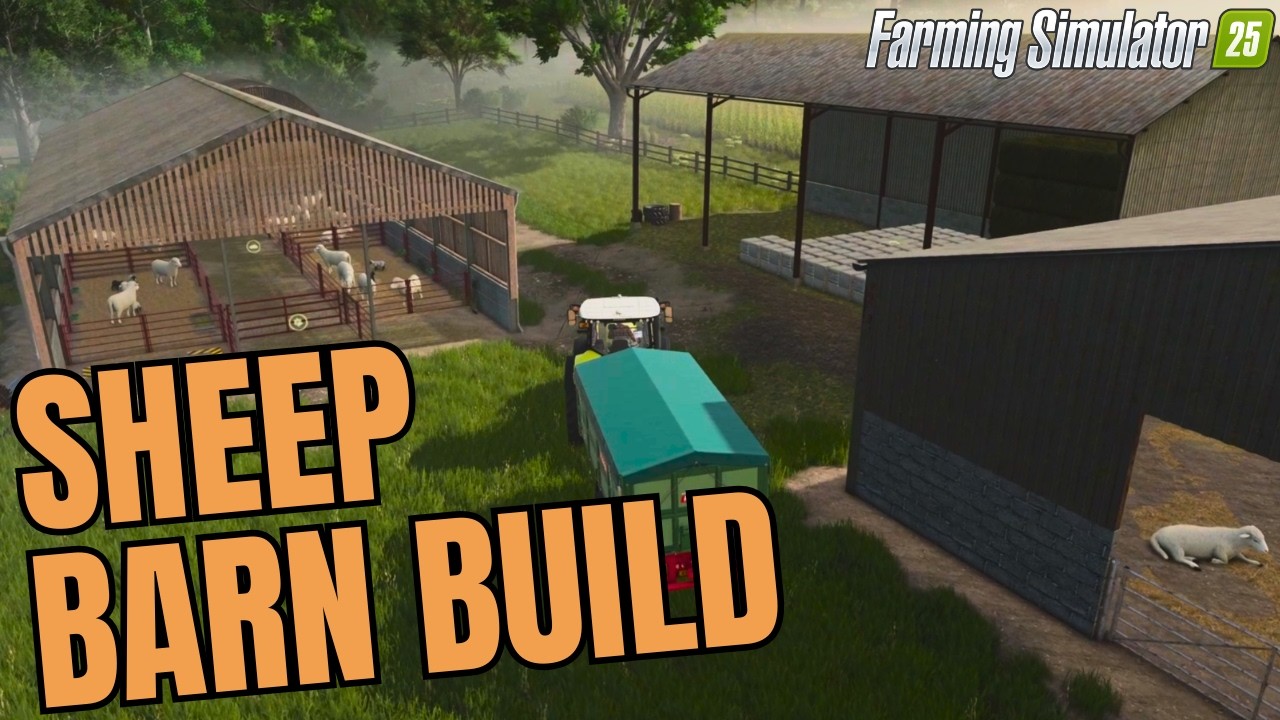 Small UK Sheep Farm Build | FS25