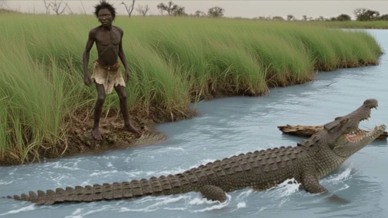 WILD PREDATORS vs EARLY HUMANS 🔥 War or Peace? | Survival challenge in Stone Age (3D CGI)