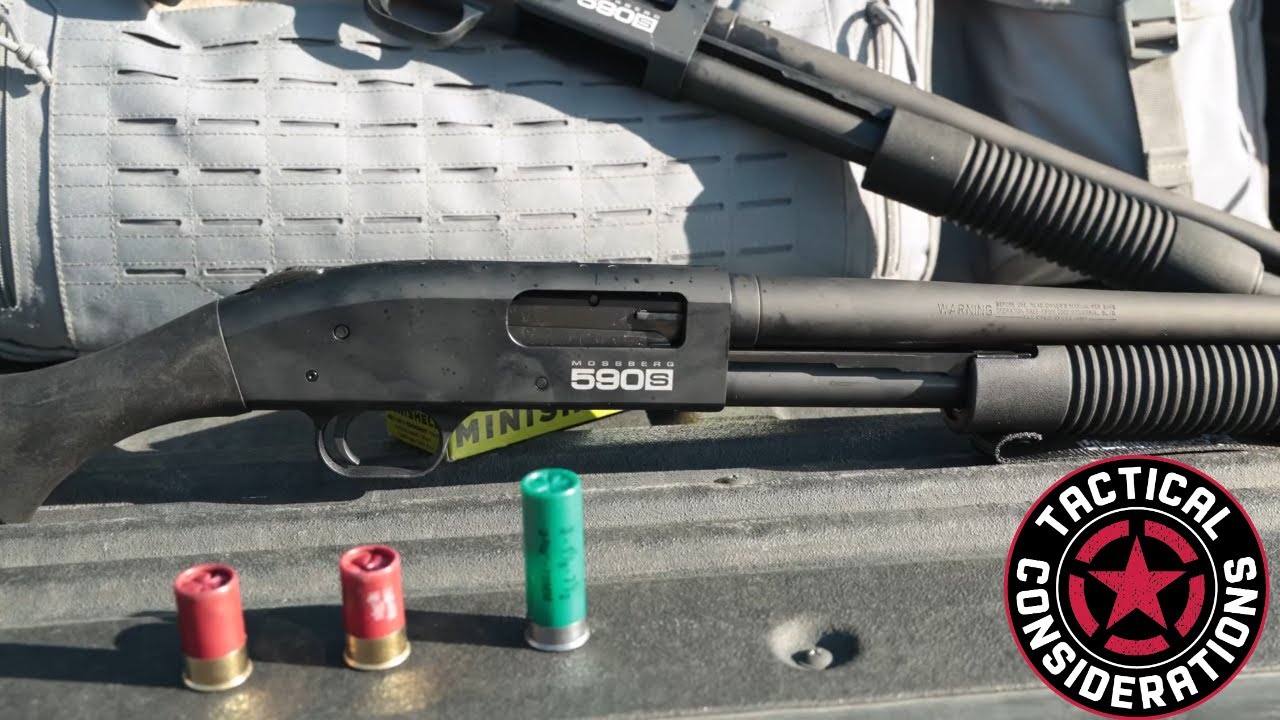 Получите максимальную защиту: лучшее ружье для самообороны Mossberg 590S и Shockwave