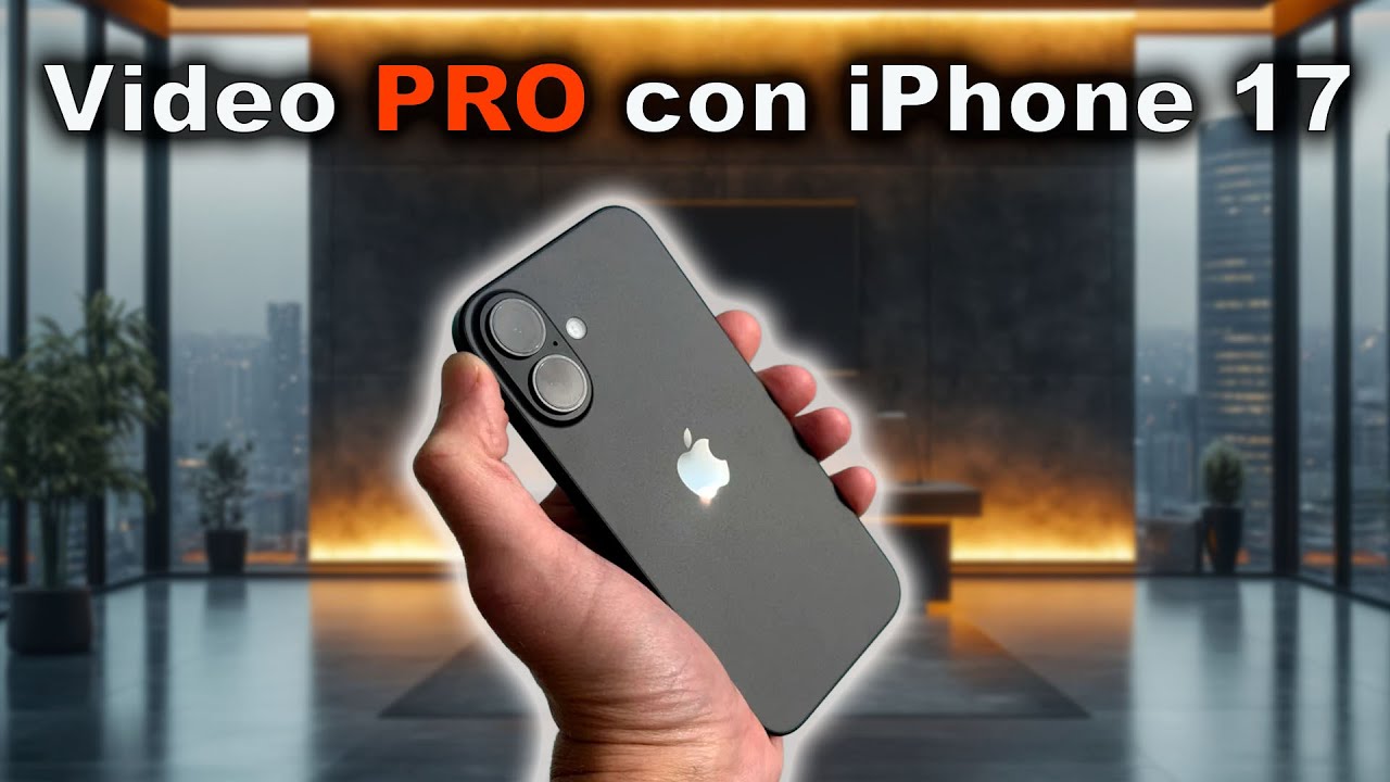 Graba vídeos Cinematicos con un iPhone 17 no PRO (Configuraciones, consejos y trucos)