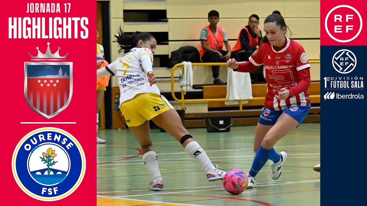 Resumen #PrimeraIberdrola | Futsi Atlético Navalcarnero 2-2 Ourense Ontime | Jornada 17