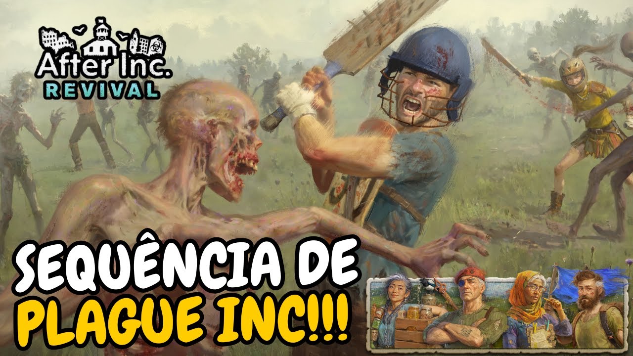 Novo JOGO de ESTRAT&Eacute;GIA dos DESENVOLVEDORES de PLAGUE INC!! | After Inc: Revival