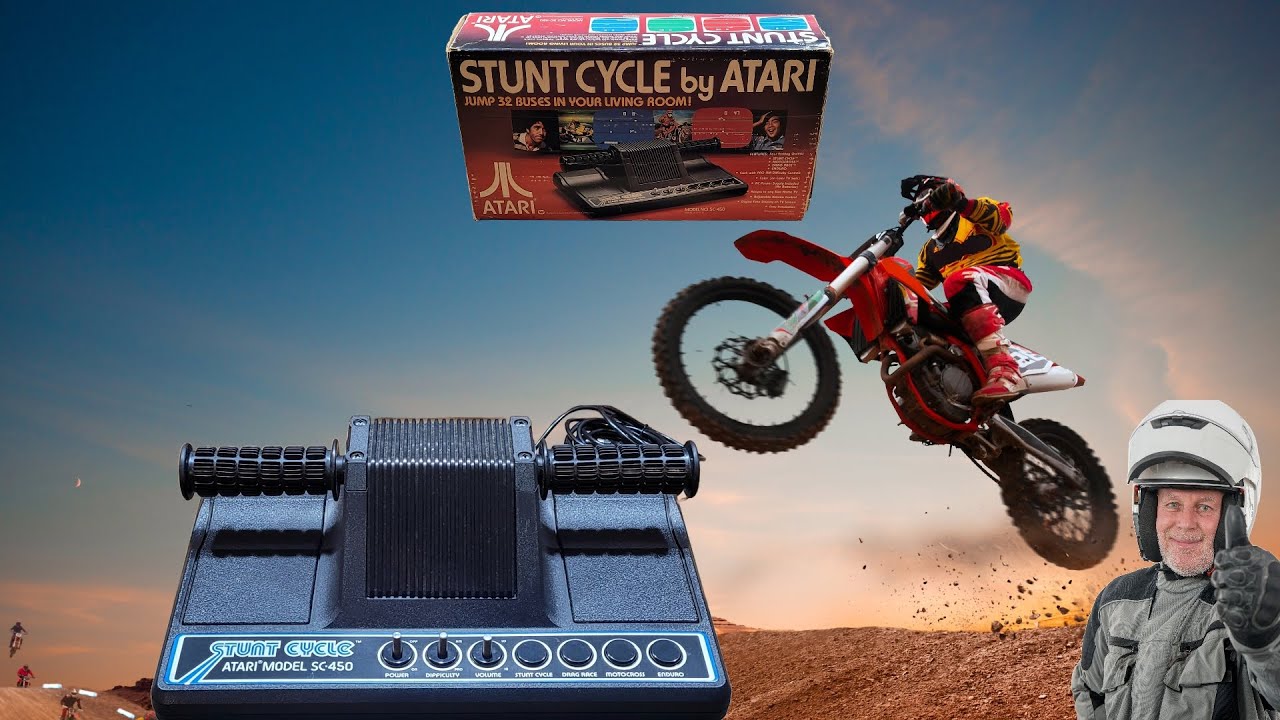 (1977) Atari Stunt Cycle