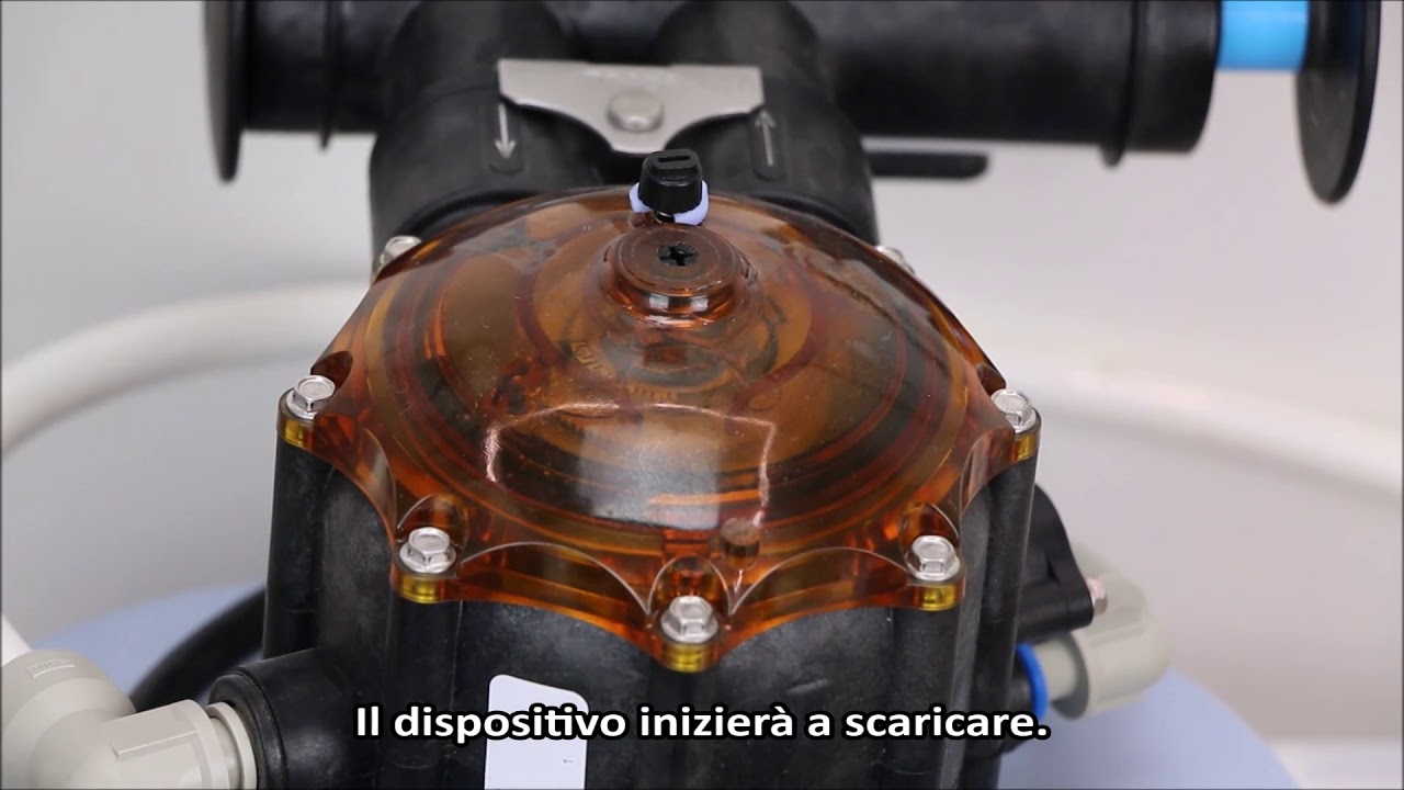 Avvio addolcitore ERGO IT
