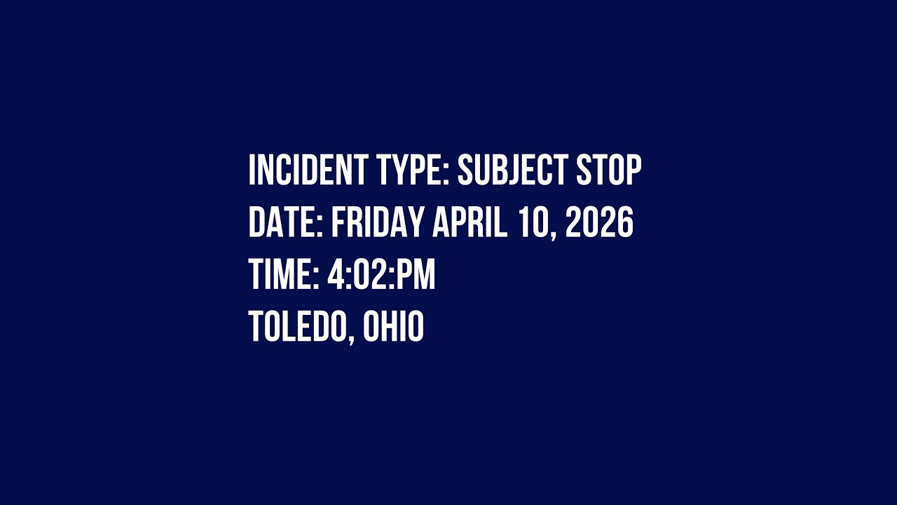 Official Footage Release: Body-Worn and Dash Camera Video &ndash; 4/10/2026 Juvenile Arrest Incident
