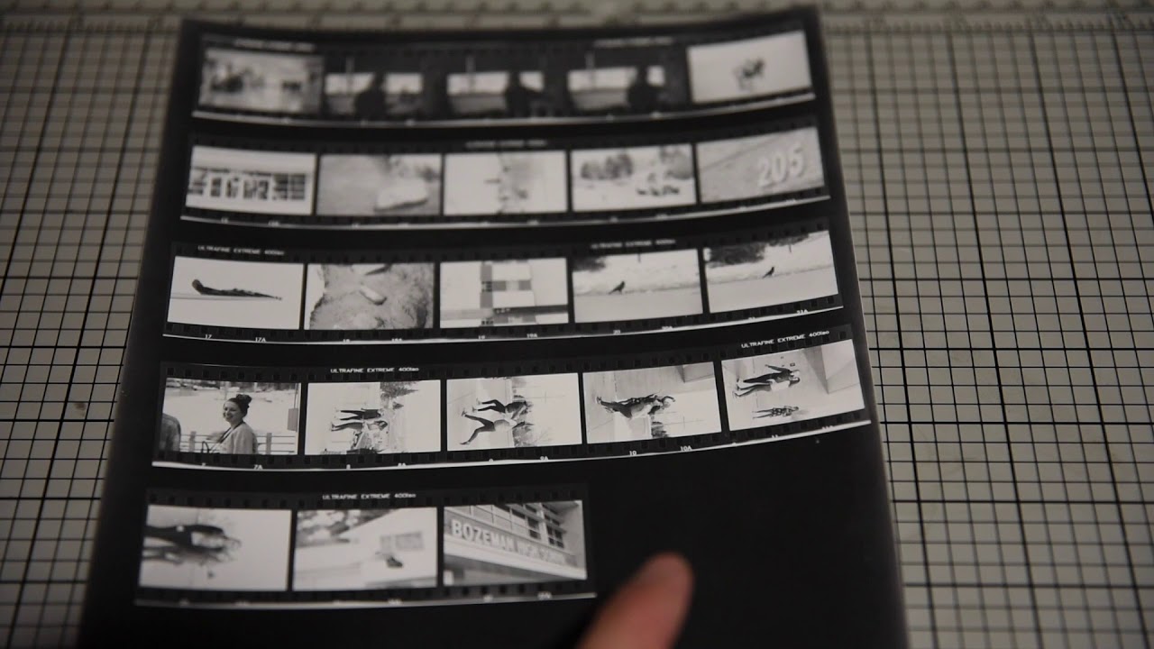 Contact Sheet - DARKROOM EDU
