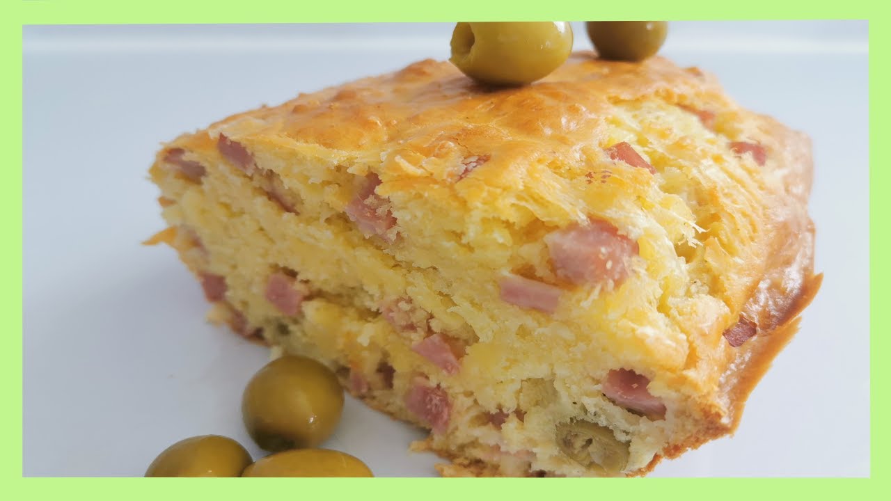 --- 🧀♥  Faire Un Cake JAMBON FROMAGE OLIVES ✨🧀 --- FAIRE UN CAKE Salé /*-*