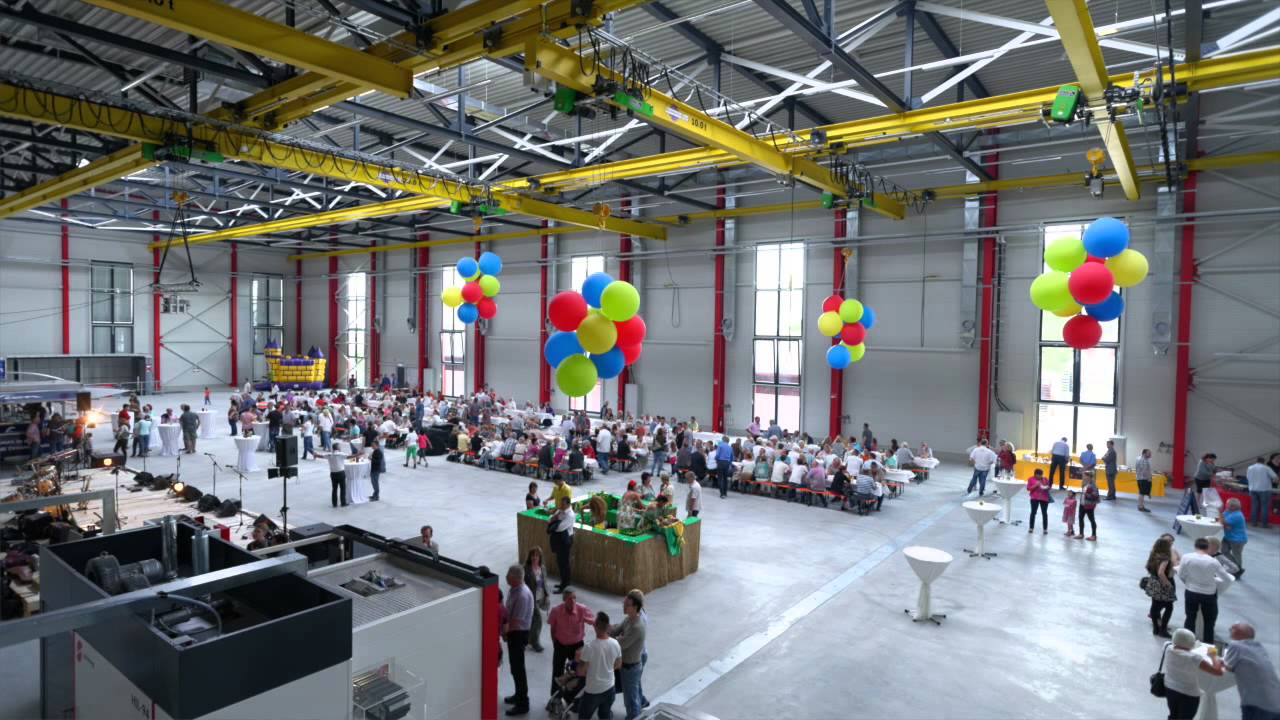 Sprimag Summer Party 2014 - Einweihung der neuen Montagehalle