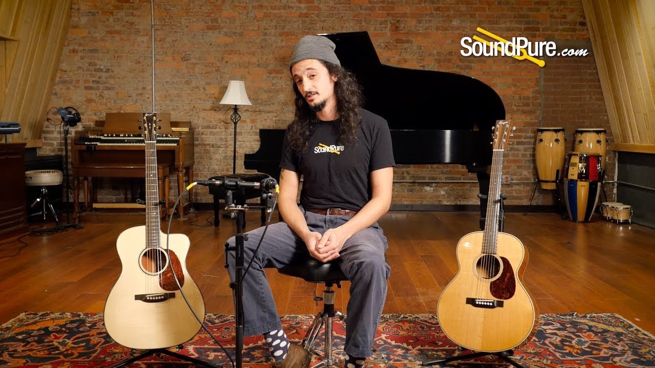 Bourgeois Acoustic Comparison: JOMC-T vs Small Jumbo—Quick 'n' Dirty