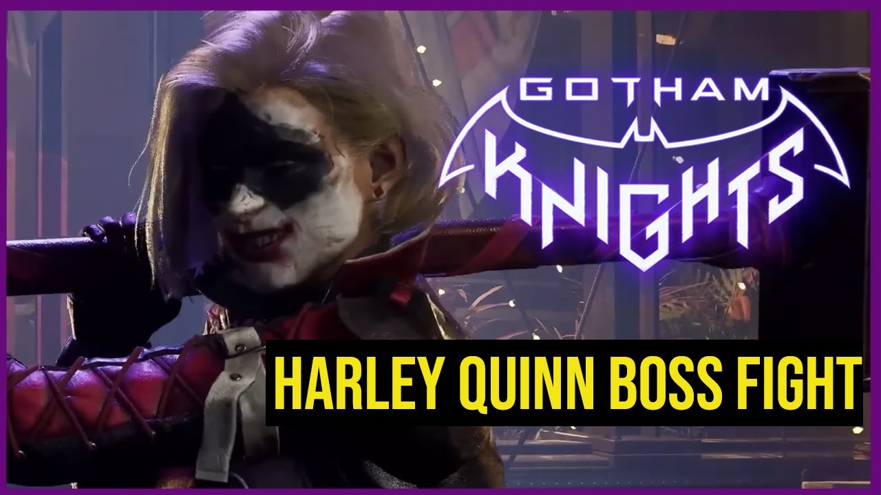 Gotham Knights - Nightwing Giving That Smoke to Harley Quinn (Boss Fight)