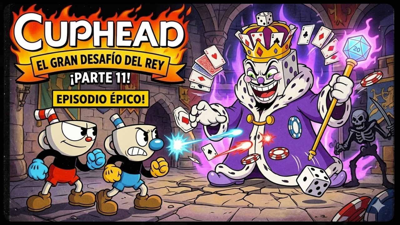 EL GRAN DESAFIO DEL REY!  - PARTE 11 / CUPHEAD