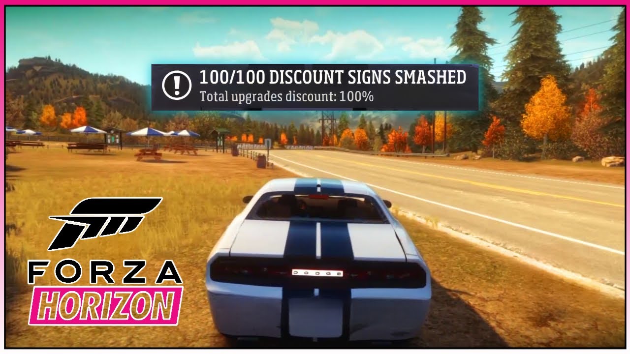 All 100 Discount Signs In Forza Horizon