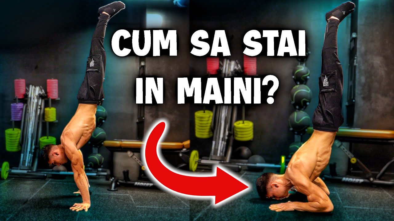 Cum sa Faci HANDSTAND Rapid I Stat in Maini I Nivel 0-100 (Explicat+Rutina Antrenament)