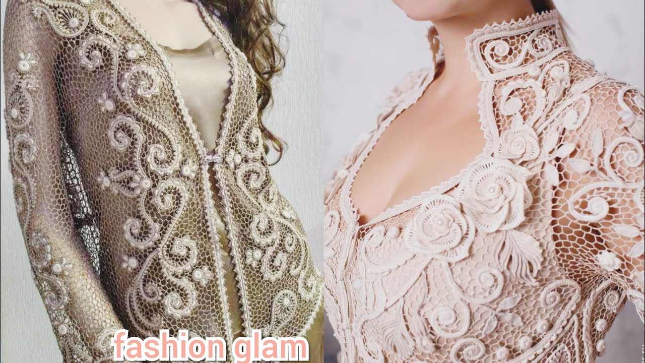 beautiful irish lace crochet top and blouse styles for women's 2019