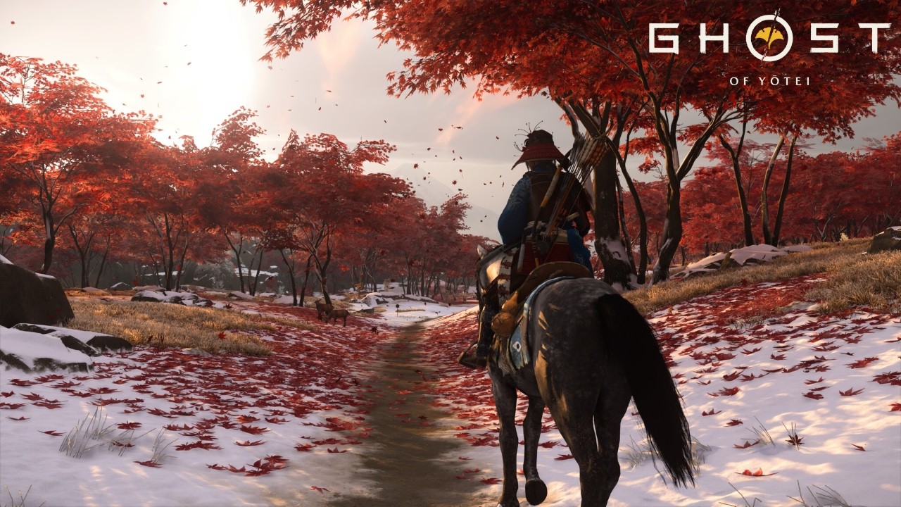 [4K] Ghost of Yotei – Relaxing Horse Riding (Ambience & ASMR)