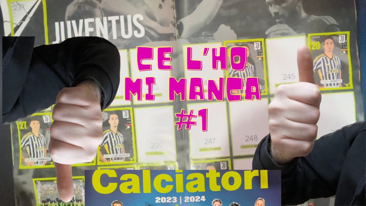 🚨CE L’HO MI MANCA CALCIATORI PANINI 2K23/24!! #1