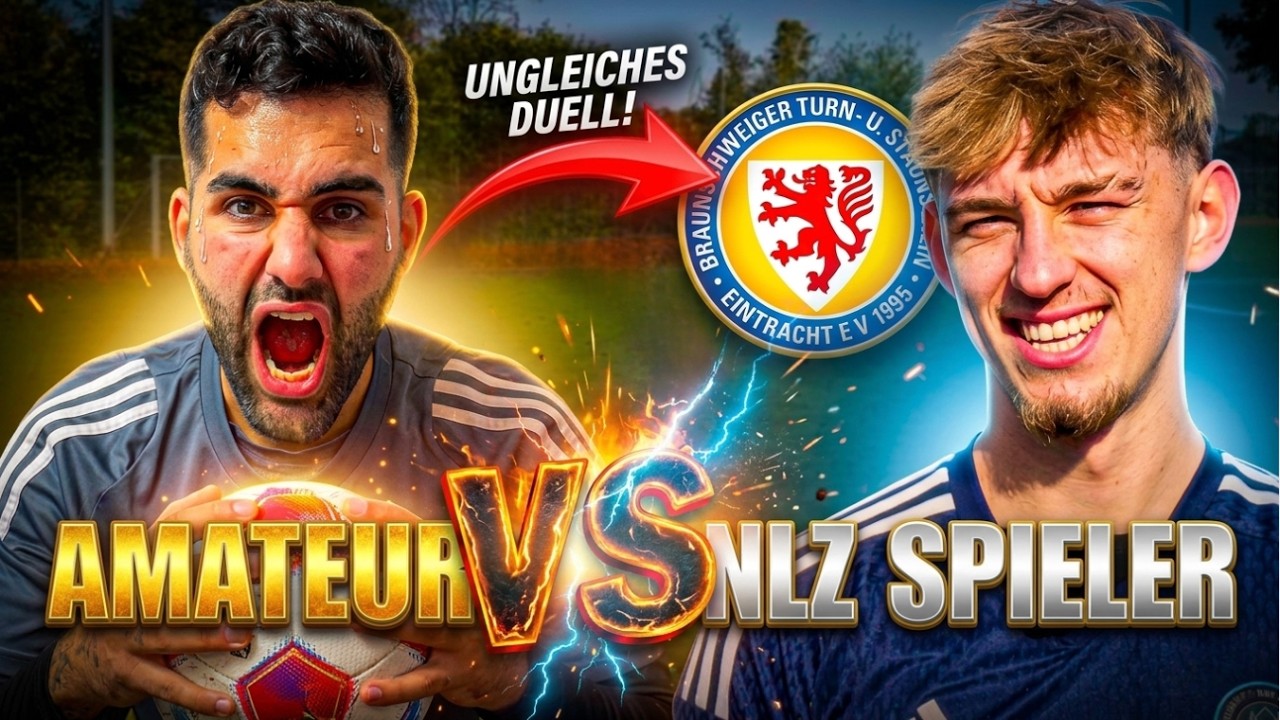 KRASSES Tempo U23 Spieler😳⚽ WER GEWINNT? Habe ich überhaupt als Amateur eine Chance! ⚽😱