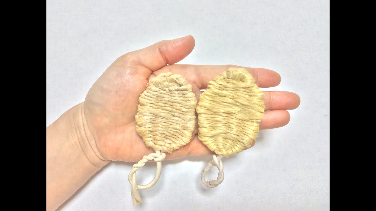 まぐすねのつくり方　（弓道用ミニわらじ） How to make a waraji for kyudou