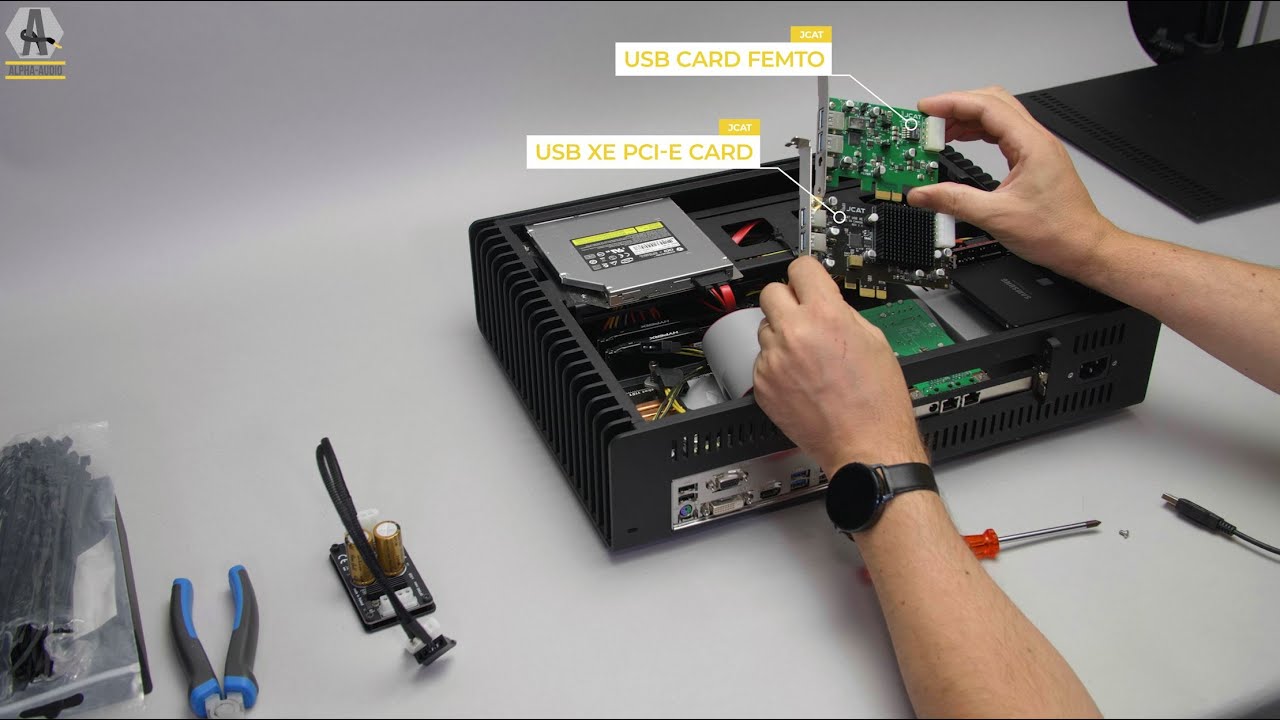 Руководство по установке &mdash; карты PCI-express серии JCAT XE